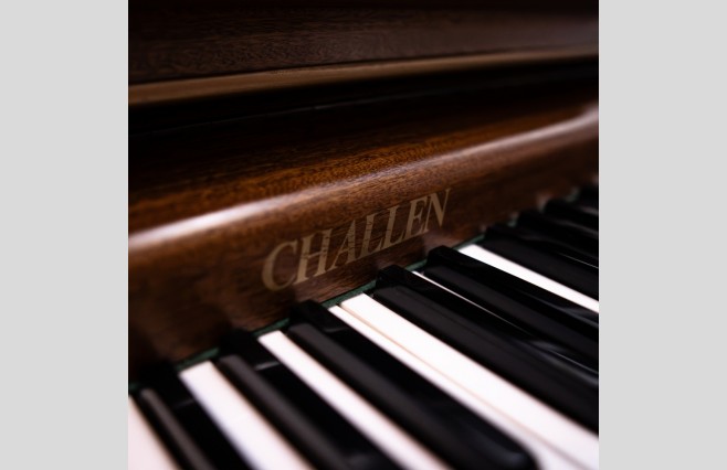 Used Challen Satin Mahogany 118 Upright Piano - All Inclusive Premium Package (SN:00175) - Image 9